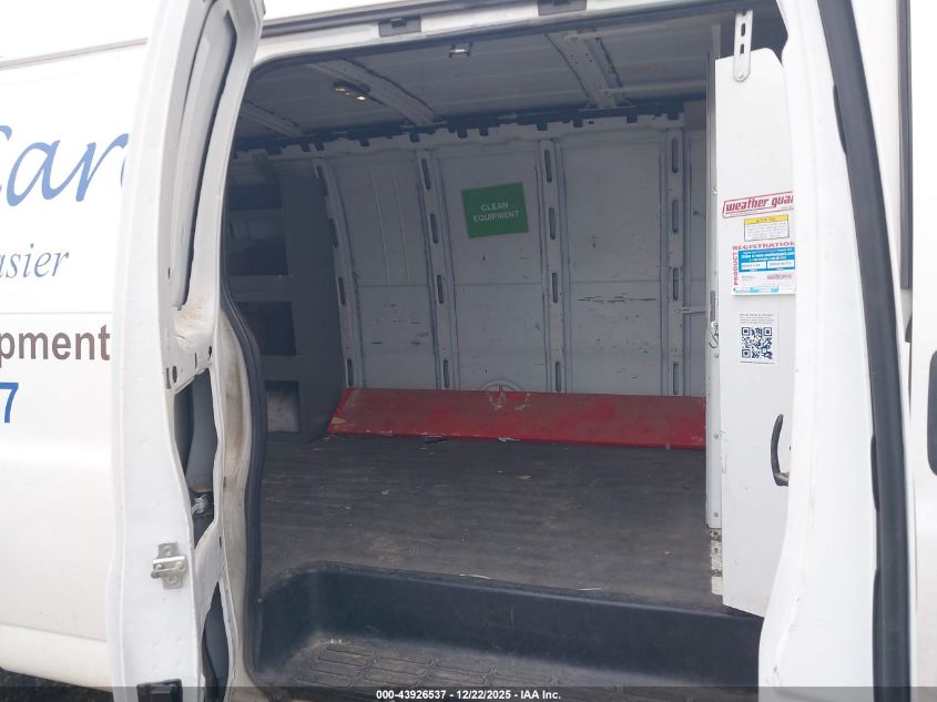 2018 Chevrolet Express 2500 Work Van VIN: 1GCWGBFP4J1285089 Lot: 43926537