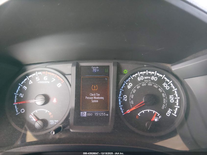 2018 Toyota Tacoma Sr VIN: 5TFRX5GNXJX105025 Lot: 43926547