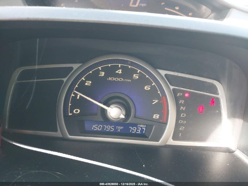 2009 Honda Civic Ex VIN: 2HGFA168X9H522137 Lot: 43926550