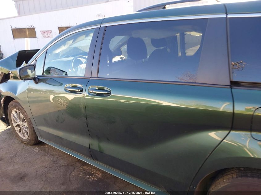 2022 Toyota Sienna Le VIN: 5TDKSKFC6NS043858 Lot: 43926571