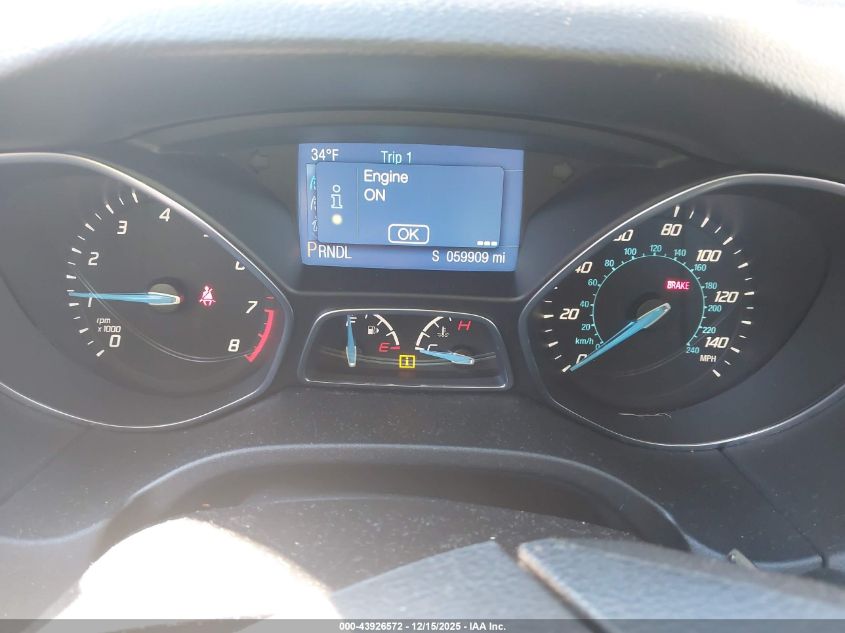 2014 Ford Focus Se VIN: 1FADP3F25EL387812 Lot: 43926572