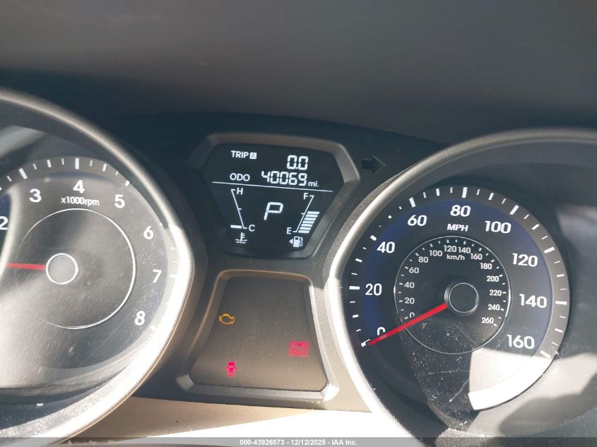 2013 Hyundai Elantra Gls/Limited VIN: 5NPDH4AEXDH206379 Lot: 43926573