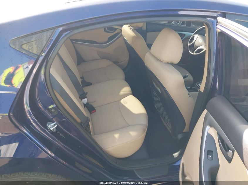 2013 Hyundai Elantra Gls/Limited VIN: 5NPDH4AEXDH206379 Lot: 43926573