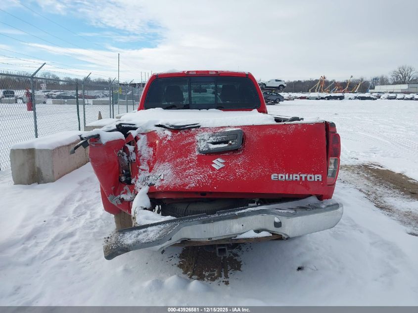2010 Suzuki Equator VIN: 5Z62D0CTXAC417811 Lot: 43926581