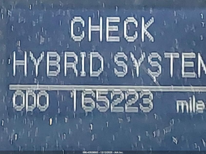 2009 Toyota Camry Hybrid VIN: 4T1BB46K59U088774 Lot: 43926583