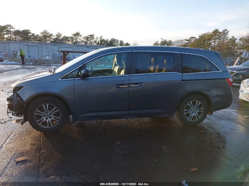 2013 Honda Odyssey Ex-L VIN: 5FNRL5H69DB059284 Lot: 43926588