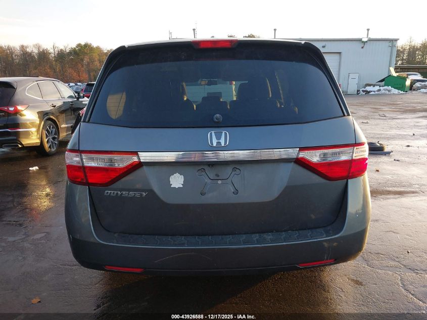 2013 Honda Odyssey Ex-L VIN: 5FNRL5H69DB059284 Lot: 43926588