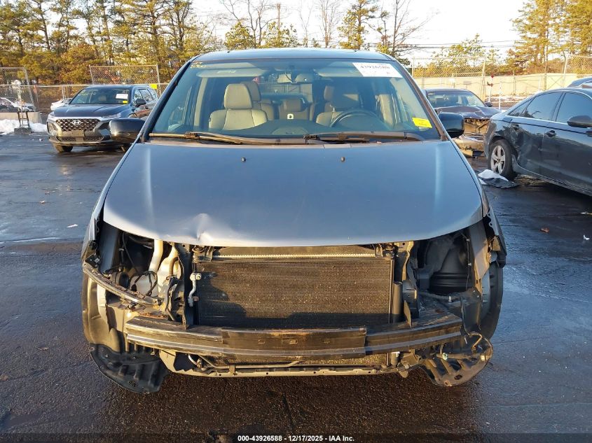 2013 Honda Odyssey Ex-L VIN: 5FNRL5H69DB059284 Lot: 43926588