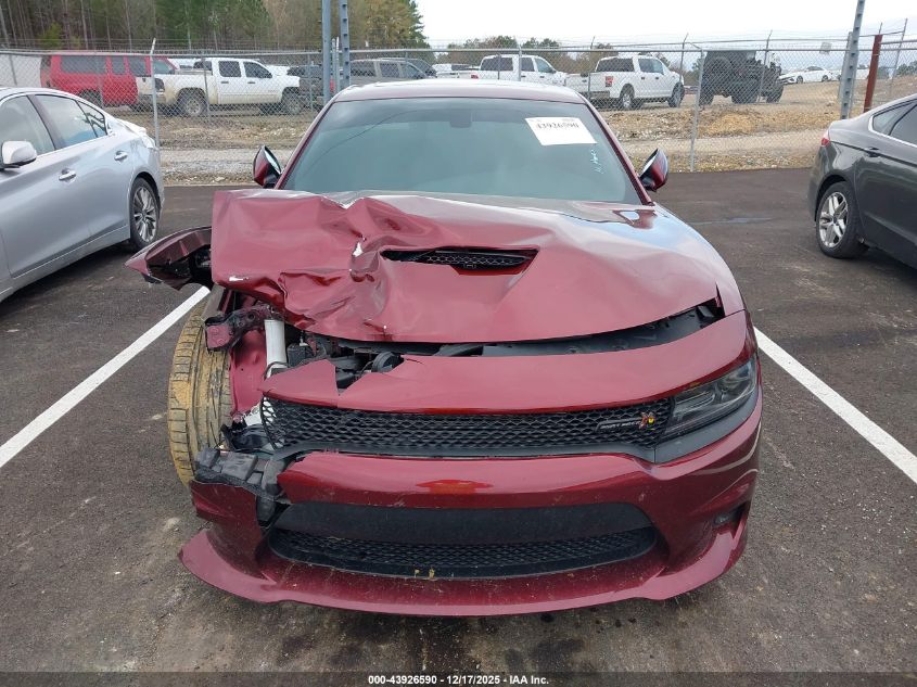 2018 Dodge Charger R/T Scat Pack Rwd VIN: 2C3CDXGJ4JH173112 Lot: 43926590