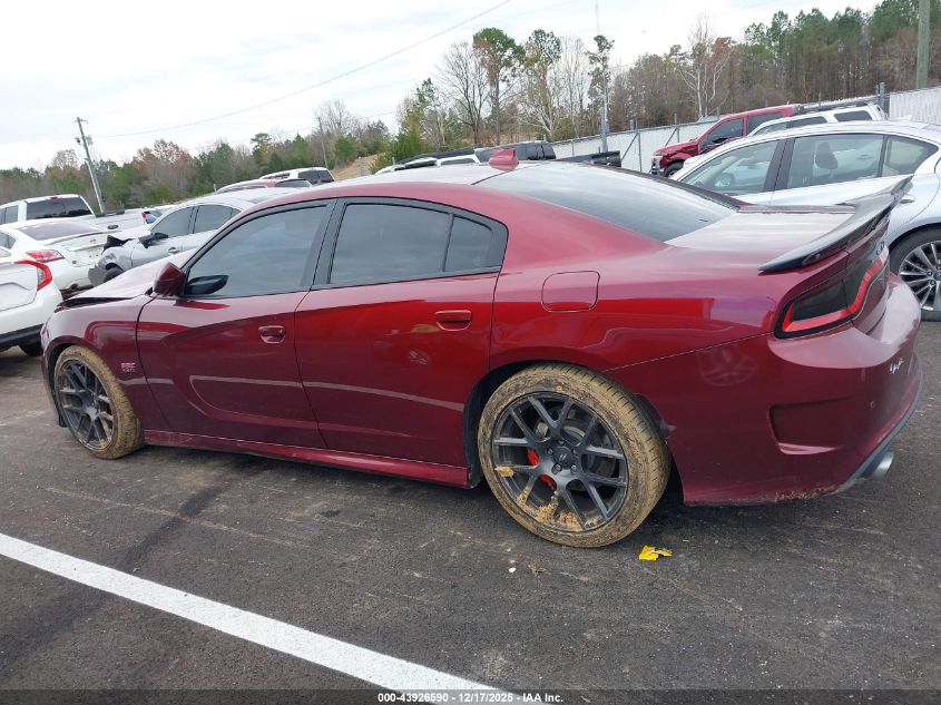 2018 Dodge Charger R/T Scat Pack Rwd VIN: 2C3CDXGJ4JH173112 Lot: 43926590