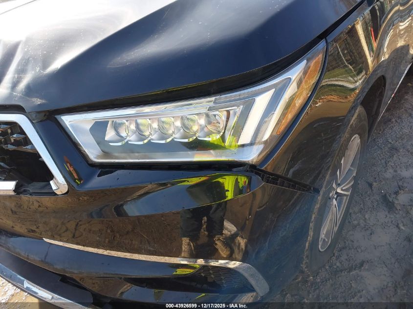 2017 Acura Mdx VIN: 5FRYD4H32HB031968 Lot: 43926599