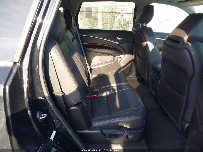 2017 Acura Mdx VIN: 5FRYD4H32HB031968 Lot: 43926599