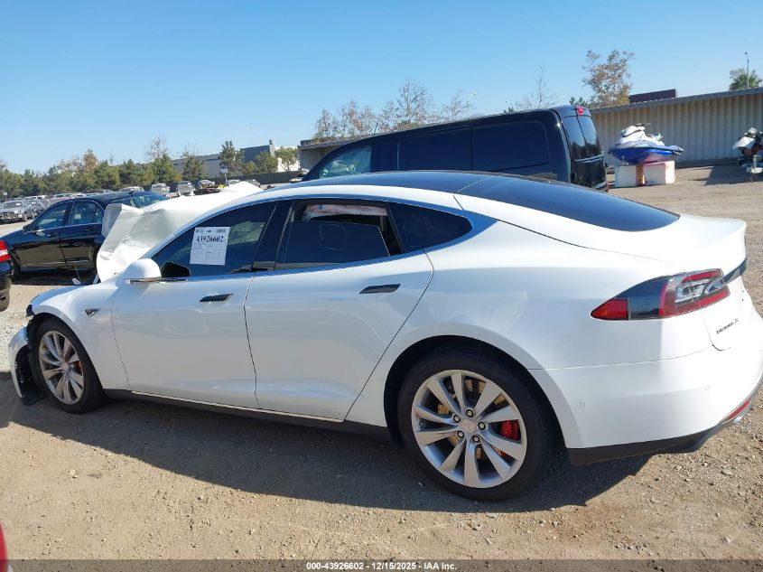 2015 Tesla Model S 85D/P85D VIN: 5YJSA1E4XFF105274 Lot: 43926602