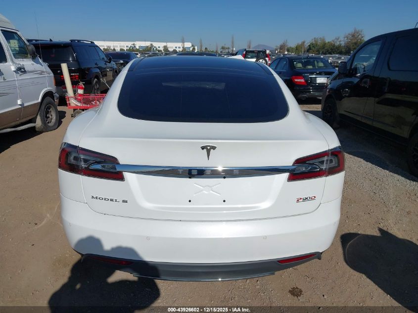 2015 Tesla Model S 85D/P85D VIN: 5YJSA1E4XFF105274 Lot: 43926602