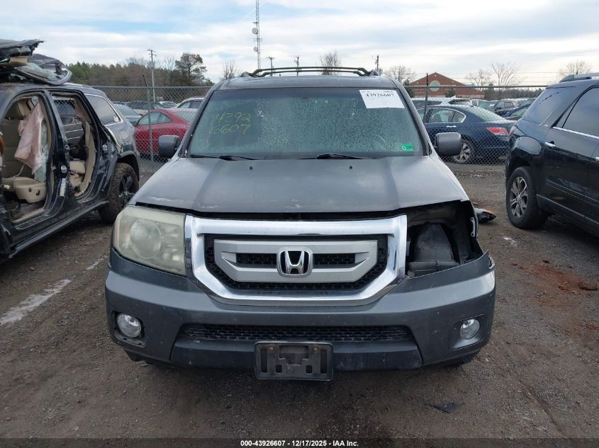 2011 Honda Pilot Ex-L VIN: 5FNYF4H57BB083794 Lot: 43926607