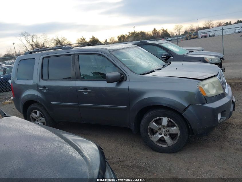 2011 Honda Pilot Ex-L VIN: 5FNYF4H57BB083794 Lot: 43926607