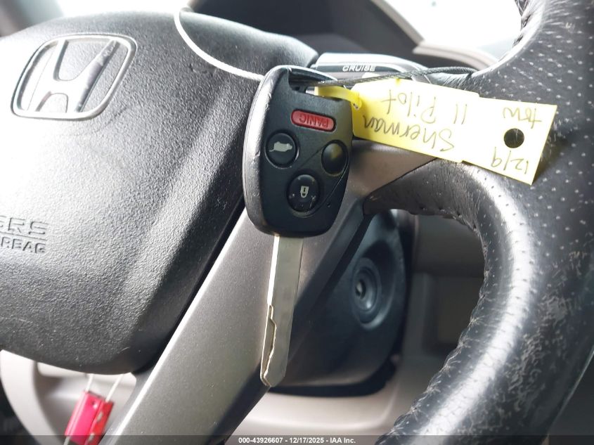 2011 Honda Pilot Ex-L VIN: 5FNYF4H57BB083794 Lot: 43926607