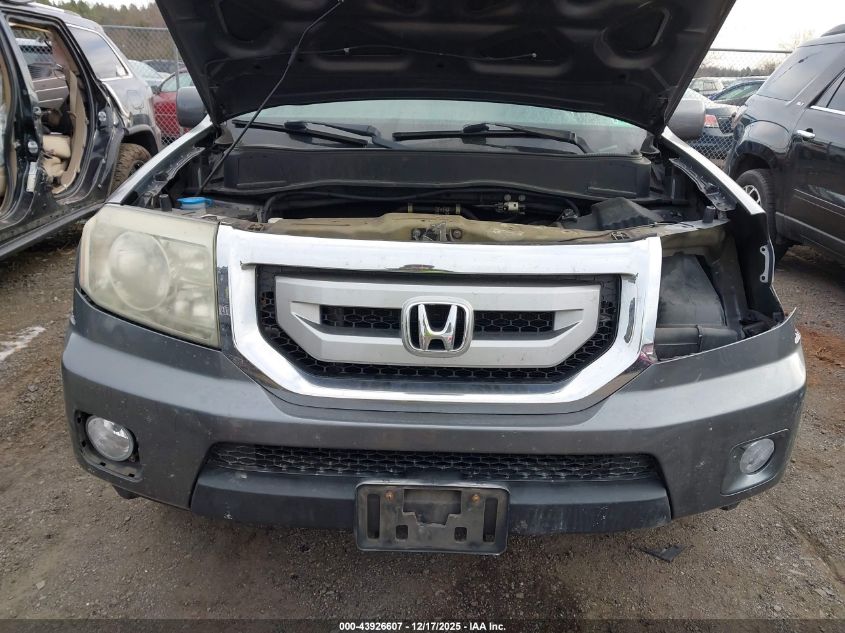 2011 Honda Pilot Ex-L VIN: 5FNYF4H57BB083794 Lot: 43926607