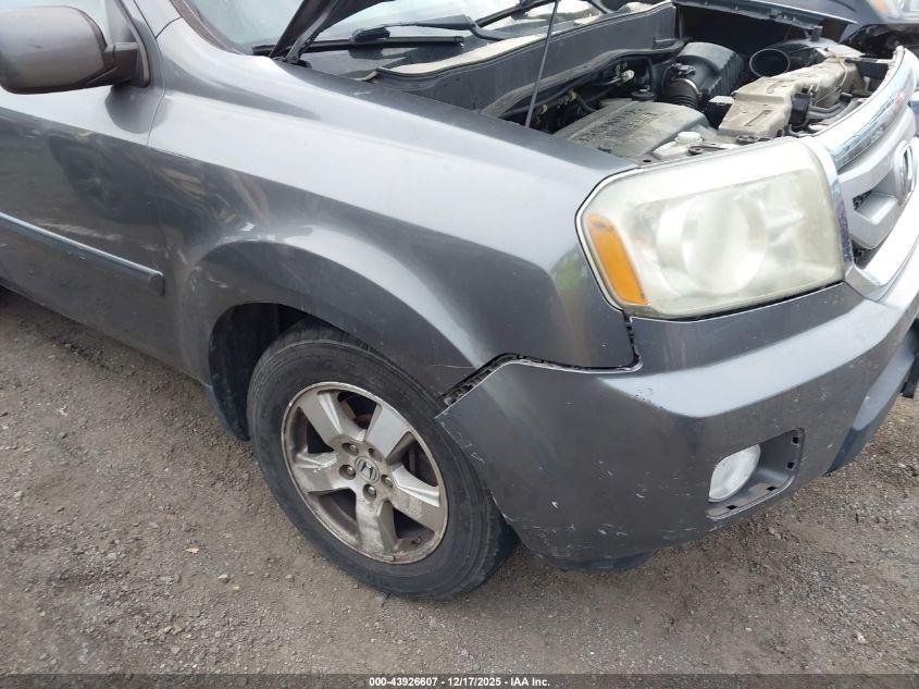 2011 Honda Pilot Ex-L VIN: 5FNYF4H57BB083794 Lot: 43926607