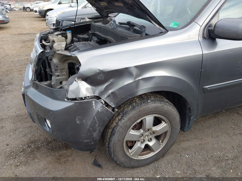 2011 Honda Pilot Ex-L VIN: 5FNYF4H57BB083794 Lot: 43926607