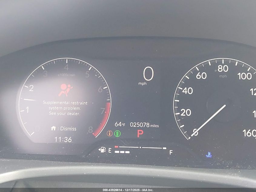 2025 Honda Civic Lx VIN: 2HGFE2F25SH508030 Lot: 43926614