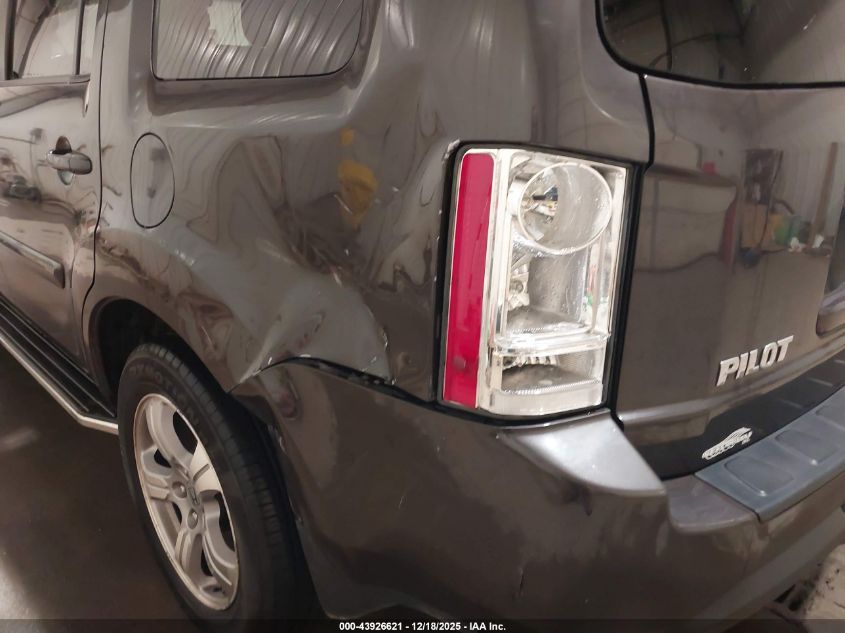 2012 Honda Pilot Ex-L VIN: 5FNYF4H64CB029802 Lot: 43926621