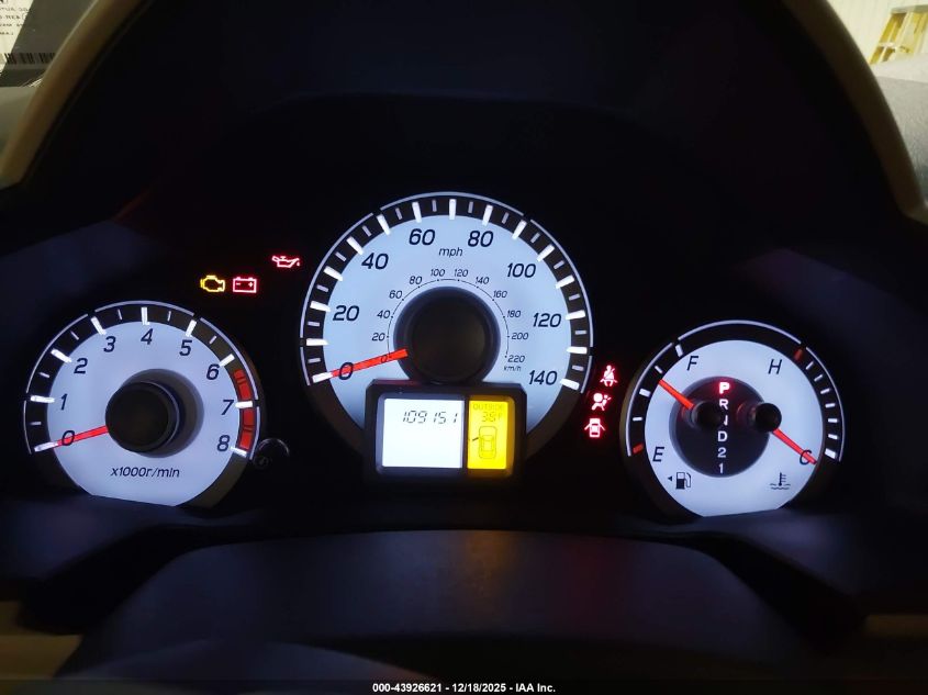 2012 Honda Pilot Ex-L VIN: 5FNYF4H64CB029802 Lot: 43926621