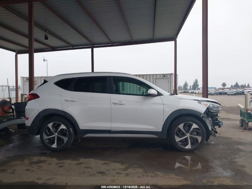 2017 Hyundai Tucson Sport VIN: KM8J33A20HU301994 Lot: 43926622