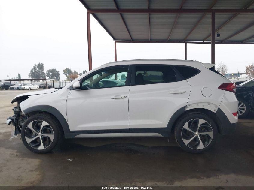2017 Hyundai Tucson Sport VIN: KM8J33A20HU301994 Lot: 43926622