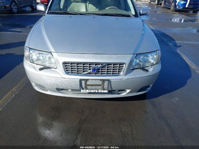 2004 Volvo S80 2.9 VIN: YV1TS92D741338260 Lot: 43926625