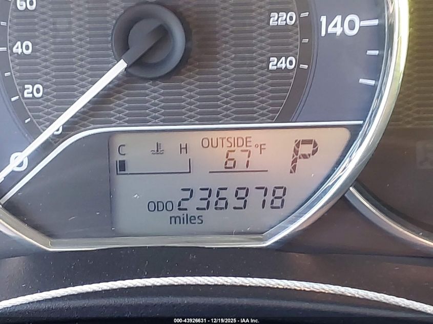 2014 Toyota Corolla Le Premium VIN: 5YFBURHE9EP020231 Lot: 43926631