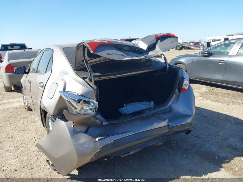 2014 Toyota Corolla Le Premium VIN: 5YFBURHE9EP020231 Lot: 43926631