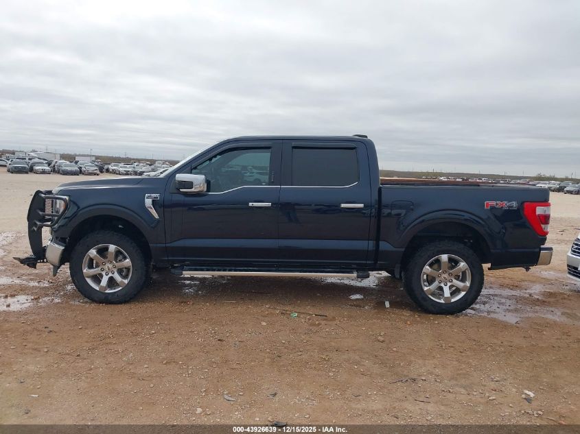 2023 Ford F-150 Lariat VIN: 1FTFW1E85PKD58710 Lot: 43926639