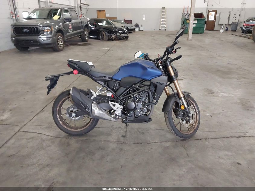 2021 Honda Cbf300 Na VIN: MLHNC5552M5100248 Lot: 43926658