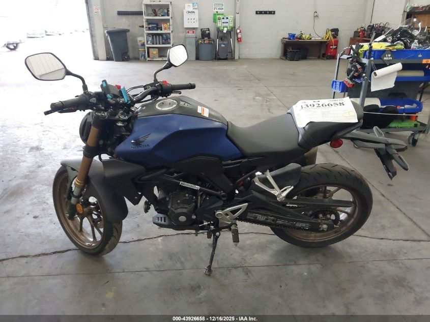 2021 Honda Cbf300 Na VIN: MLHNC5552M5100248 Lot: 43926658