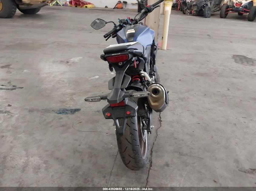 2021 Honda Cbf300 Na VIN: MLHNC5552M5100248 Lot: 43926658