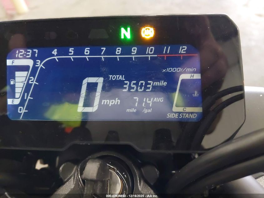 2021 Honda Cbf300 Na VIN: MLHNC5552M5100248 Lot: 43926658