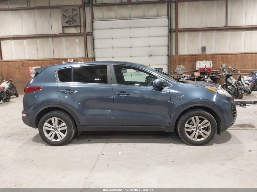 2017 Kia Sportage Lx VIN: KNDPMCAC9H7101862 Lot: 43926661