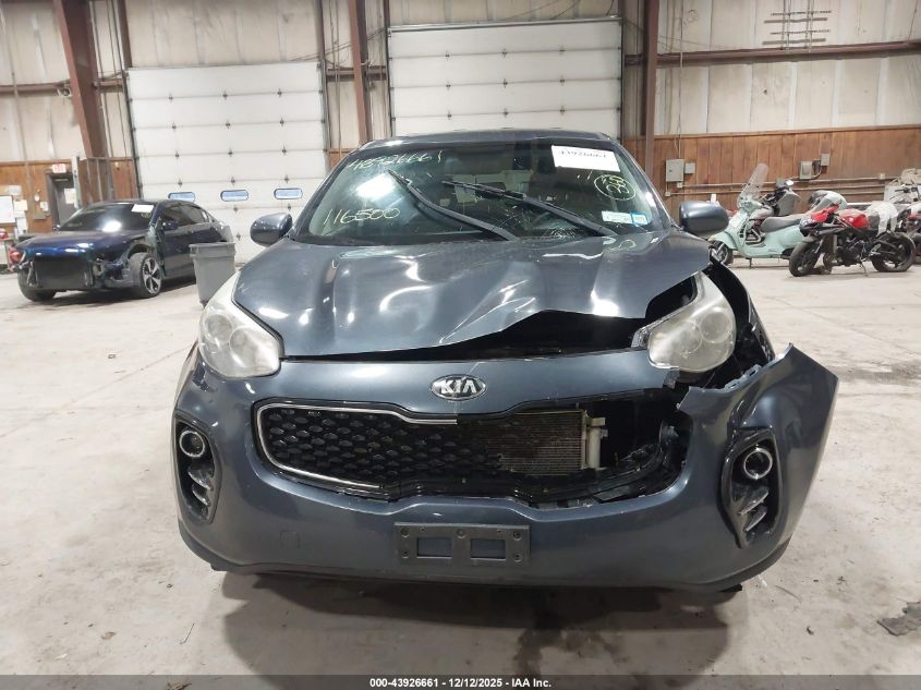 2017 Kia Sportage Lx VIN: KNDPMCAC9H7101862 Lot: 43926661