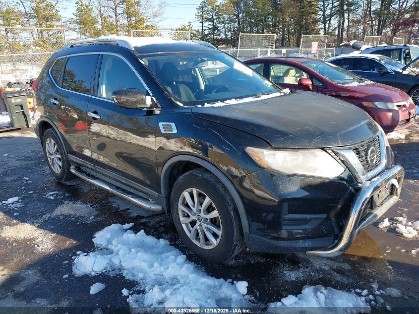 2018 Nissan Rogue Sv VIN: KNMAT2MVXJP595199 Lot: 43926668