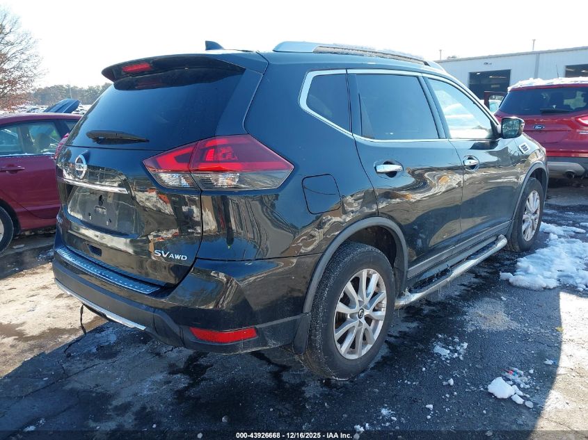 2018 Nissan Rogue Sv VIN: KNMAT2MVXJP595199 Lot: 43926668