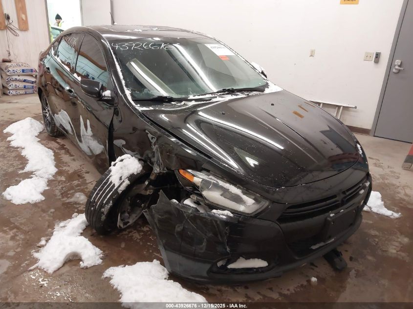 2015 Dodge Dart Sxt VIN: 1C3CDFBB9FD320460 Lot: 43926676