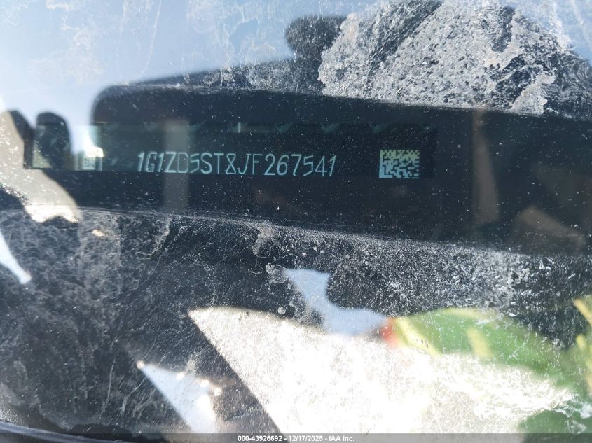 2018 Chevrolet Malibu Lt VIN: 1G1ZD5ST8JF267541 Lot: 43926692