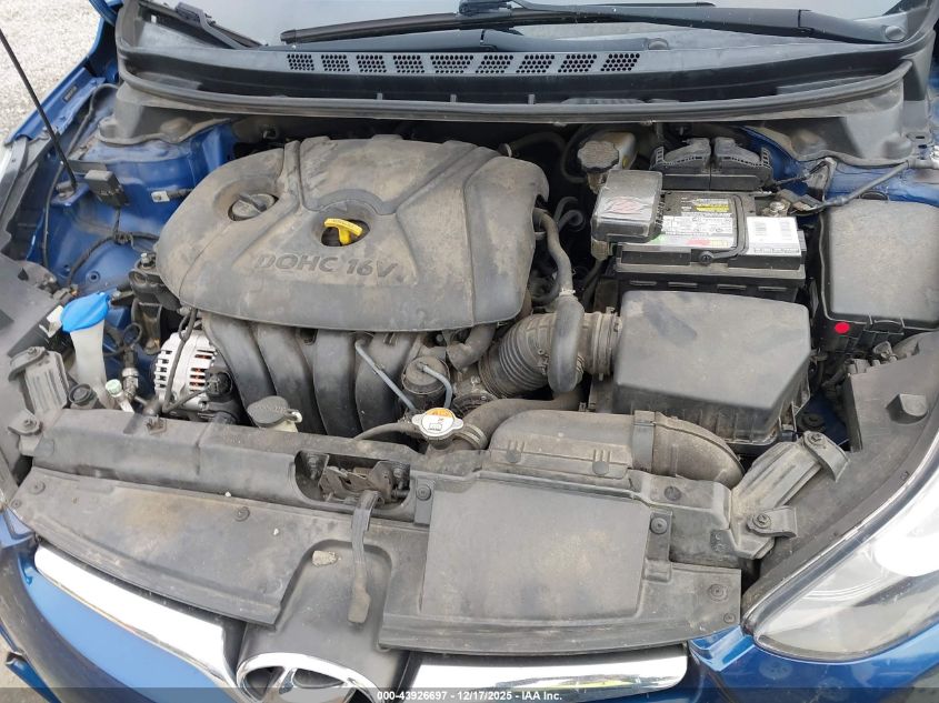 2016 Hyundai Elantra Se VIN: 5NPDH4AE5GH753662 Lot: 43926697