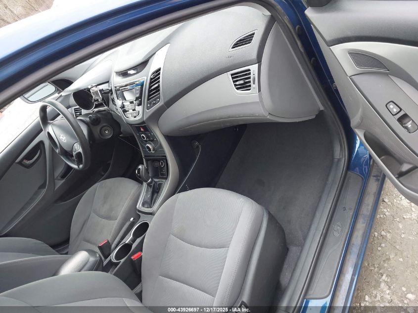 2016 Hyundai Elantra Se VIN: 5NPDH4AE5GH753662 Lot: 43926697