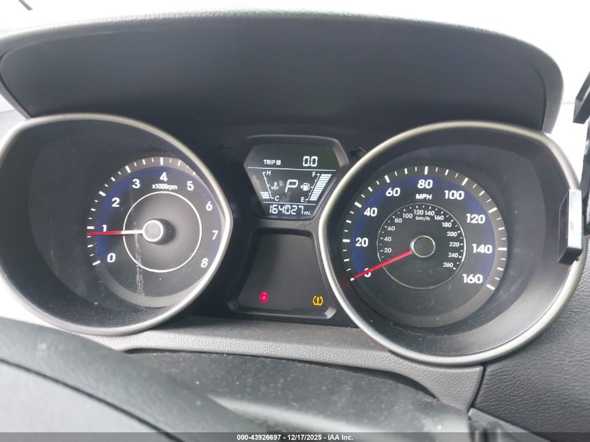 2016 Hyundai Elantra Se VIN: 5NPDH4AE5GH753662 Lot: 43926697