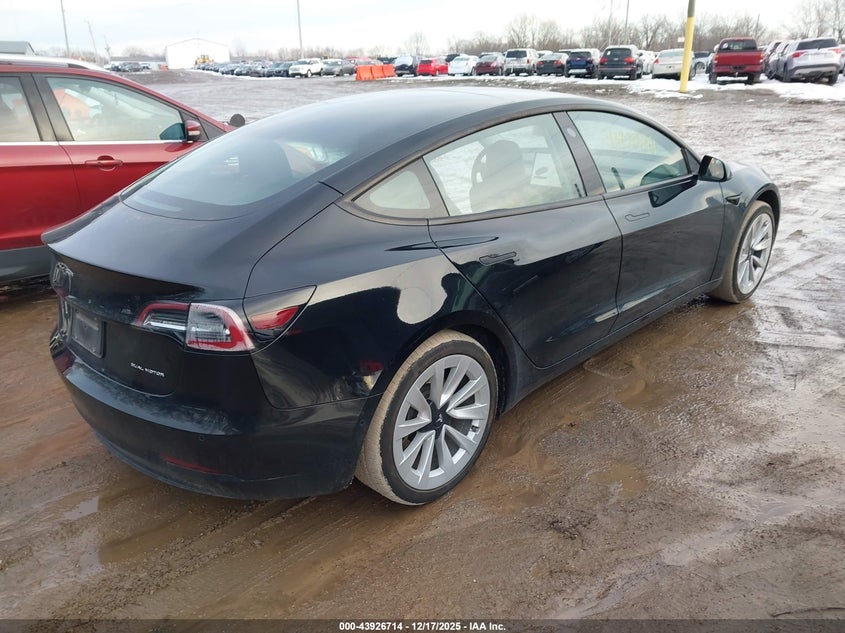 VIN 5YJ3E1EB5MF044548 2021 TESLA MODEL 3 LONG RANGE DUAL MOTOR ALL-WHEEL DRIVE