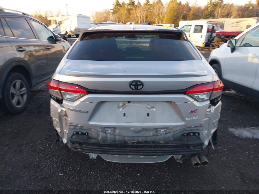 2022 Toyota Corolla Se VIN: JTDS4MCE7N3513439 Lot: 43926736