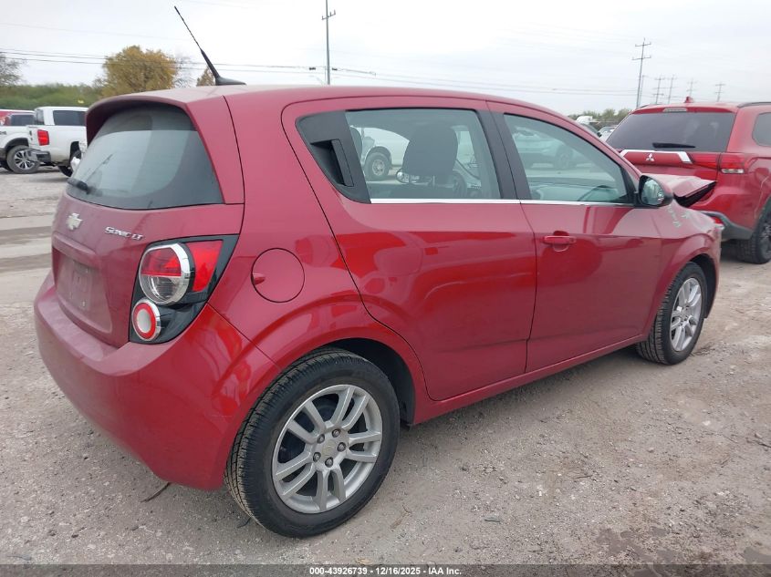 2012 Chevrolet Sonic 2Lt VIN: 1G1JC6SH0C4217670 Lot: 43926739
