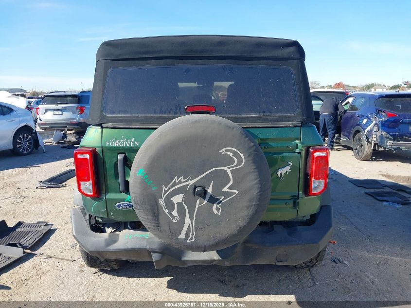 2022 Ford Bronco Big Bend VIN: 1FMEE5BP8NLA90188 Lot: 43926757